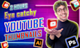 design catchy youtube thumbnail