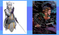 art commissions of cartoon, super hero and rpg character