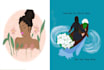 african american children book illustration, poetry line art illustration