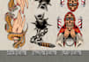 draw custom american traditional tattoo design for you