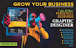 do any custom graphic design and can be your project graphic designer
