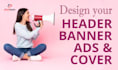 design your effective custom banner for website, event, promotional, holiday