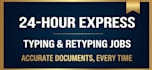 do fast typing, retype scanned documents, edit ms word,