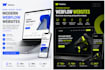 design and develop a modern responsive webflow website