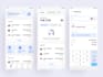 create a mobile app design in figma for online courses