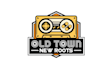 vintage record gaming shop logo design