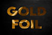 convert your logo to a gold foil effect