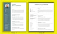 create resume, CV, and template designs for google docs
