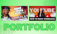 make youtube  professional thumbnail maker in canva
