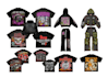 custom clothing design streetwear tshirt and tracksuit