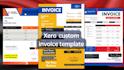 design xero custom invoice template,