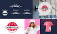 create bakery, cafe, and coffee logo with a branding kit or brand book