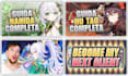 make genshin impact thumbnails