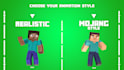 create a 3d render of your minecraft skin