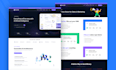 design a custom responsive website UI UX design in figma