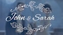 animate handwritten calligraphic text