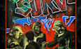 create graffiti pop art on canvas