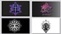 design sacred geometry, mystical, and mandala logo