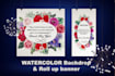 design roll up banner, retractable banner and backdrop
