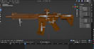 rig weapons in blender