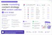 create 90day marketing content strategy and content calendar