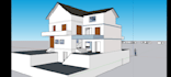 convert 2d floor plans into 3d house models using sketchup