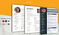 make perfect cv and resume design for you