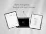 create a digital or printable planner and journal templates