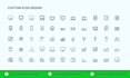 design vector custom icons in any style