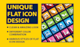 design professional flat icon