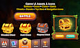 design professional mobile game UI, hud and game screens