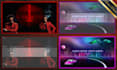 design and create a custom youtube banner, header banner