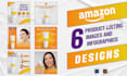 do amazon product listing infographics in 12 hr
