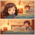 create cute children comic