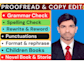 fact check and proofread ai content, resumes, ebook editing