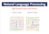 do nlp sentiment analysis and topic modeling projects