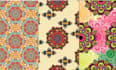 design mandala seamless textile patterns