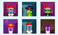 design unique pixel art nft collection