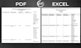convert pdf to excel, data entry, typing and copy paste