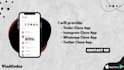 develop your social chat app, dating app with react native
