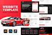 design your web UI UX and web template in PSD, figma