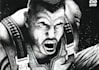 do hand drawn tokusatsu, movies, manga, game character in comic art style