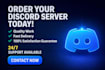 setup a professional discord server with bots, roles and security
