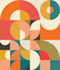 do geometric bauhaus style design