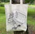 make hand drawn design for you merch t shirt tote bag