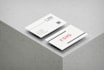 create a professional business card design for your company