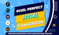 be your front end developer, website designer, html, CSS, bootstrap design