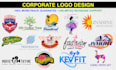 design modern professional logo for your brand in 24 hours