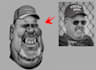draw funny caricature from your photo