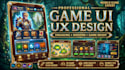 design game UI, game art, game icon game assets
